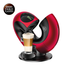 雀巢多趣酷思(Nescafe Dolce Gusto) 高端款咖啡机 家用 商用 全自动 奶泡一体胶囊机 智能触控 Eclipse星光红/炫影黑